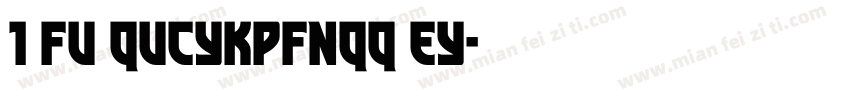 1 fu qucykpfnqq ey字体转换